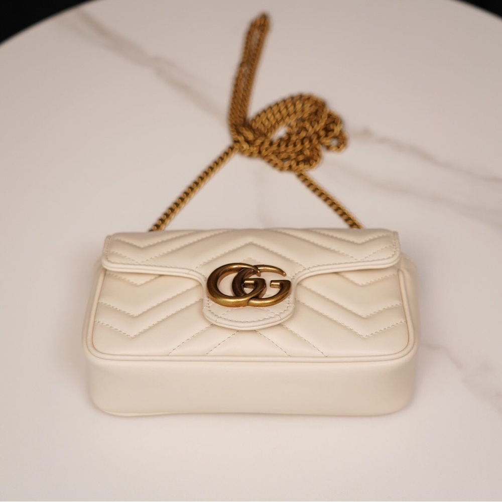 Gucci Mormont white leather - Picture 5 of 8